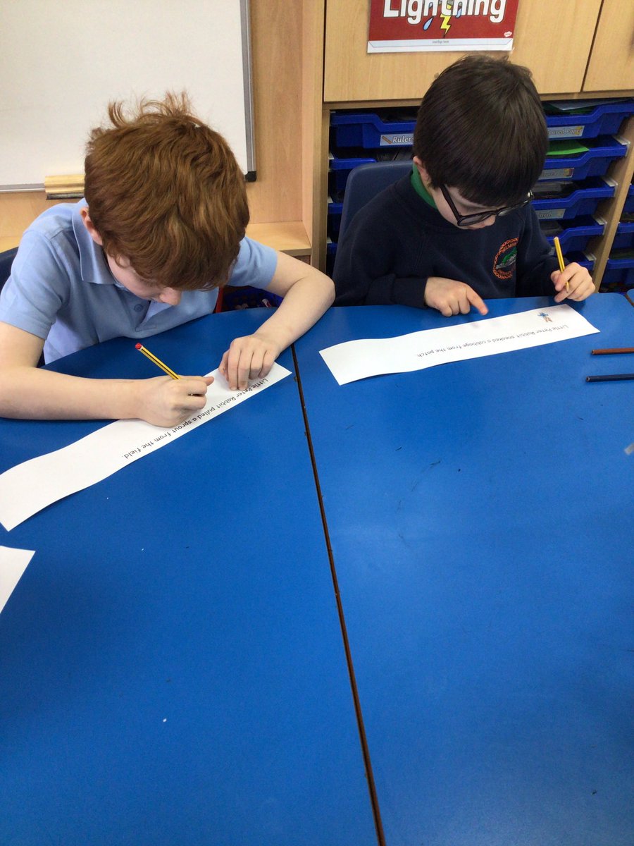Wow...look at these sentence strips!  Year 1 have had a great morning acting out sentences about Peter Rabbit and his antics with Mr McGregor. What great effort!✏️🐇