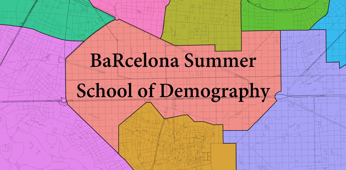 CEDemografia's tweet photo. 📢📢BaRcelona Summer School of Demography-BSSD . Apply before March 31st!!!

The BSSD, offers a four-week course in R. With instructors 🔝@VillavicencioFG, @ikashnitsky, Juan Galeano and @timriffe1.

https://t.co/xJfTO7EztI https://t.co/nnTsVOIyE5