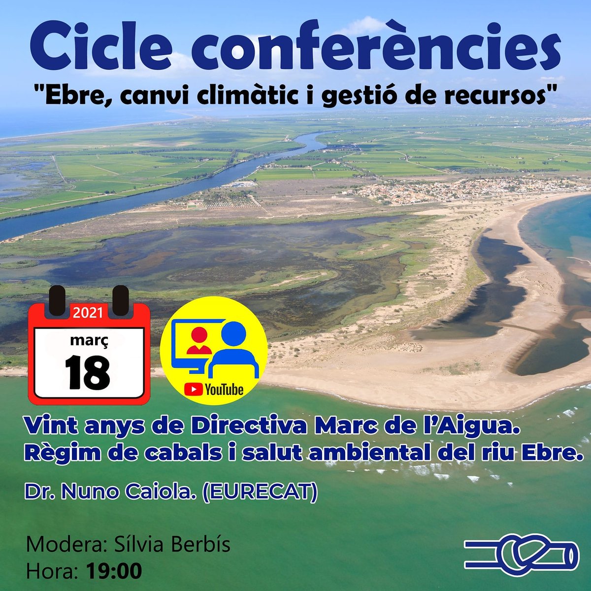 juntsxcampredo's tweet photo. Ahir vam assistir a la 3a xerrada del cicle de conferències online 2021 que organitza la @PDE

"Vint anys de Directiva Marc de l'Aigua. Règim de cabals i salut ambiental del riu Ebre". https://t.co/aTWBWMyIBS