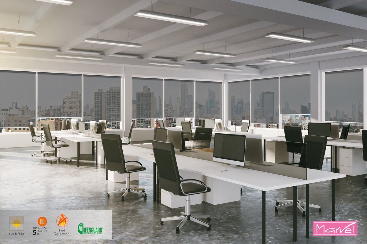 marveldecorltd's tweet photo. Visual comfort | Increased productivity | Excellent durability.
Marvel Sunscreen Blinds with its top grade lightfastness properties, ensuring you longevity and complete glare control.
#windowblinds #windowtreatments #internaldesign #interiordesign #interiordecor #deco #office https://t.co/HKeZSUe8d2