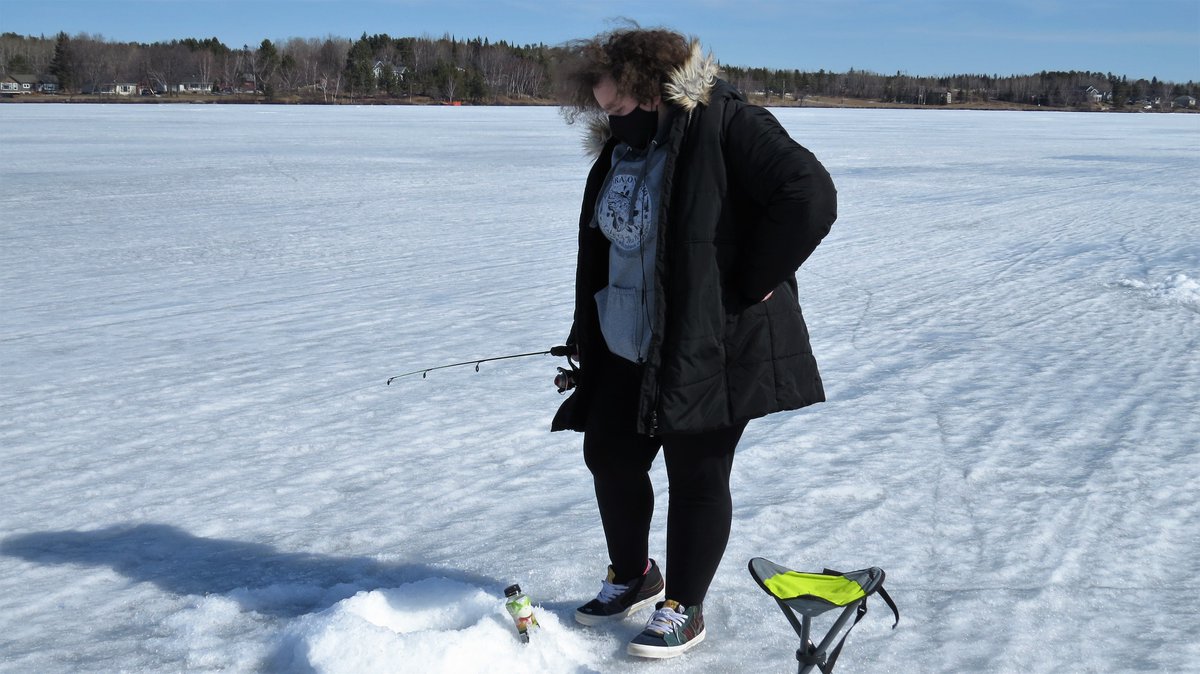 beaverbraess's tweet photo. Mr. Doner's grade 9 Science class had the opportunity to conduct ice fishing experiments and we caught the perfect day!  ☀

Thank you to Dave Bennett, Elder Bert Landon &amp; Tracey Bichon for supporting this Experiential Learning opportunity!

#ExperientialLearning #KPDSBPride https://t.co/rRsAStQr2z