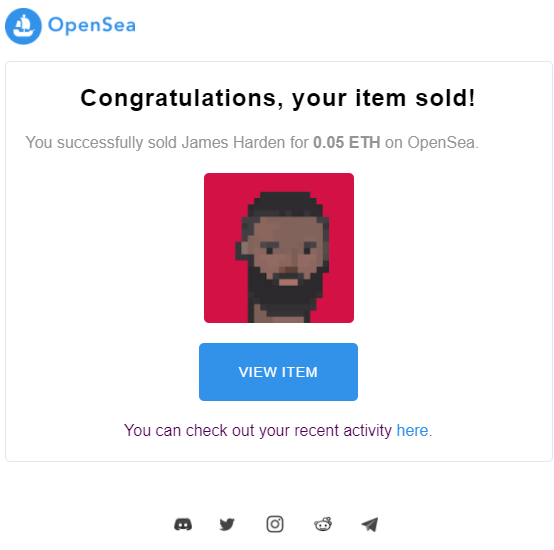 HallNba's tweet photo. James Harden portrait is sold as well!🥳🤟 #NFT #cryptoart #NBA #opensea #NFTartists #nftcollector #NFTs #artwork @opensea @JHarden13 https://t.co/mh36TCtrnc