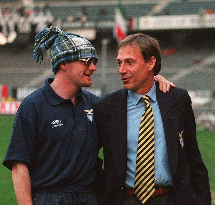 Futballisztika On Twitter Paul Gascoigne And Zdenek Zeman Two Opposite Characters For Ss Lazio Paul Gascoigne8 Official Sslazio Lazio Sslazio Gascoigne Paulgascoigne Gazza Olimpico Zeman Zdenekzeman England Laziale Biancazzurri