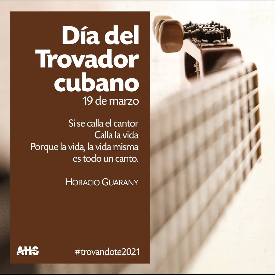 AhsCiegoDeAvila's tweet photo. #undíacomohoy #19demarzo pero de 1856 nace en Santiago de Cuba el trovador Pepe Sánchez, en su honor se celebra el Día del Trovador Cubano. #Felicidades a todos los que hacen la vida con su canto. #trovandote2021 #artejoven35 #60uneac #ahsca #nopuedoparar #ahscuba https://t.co/rMMIynPOm5
