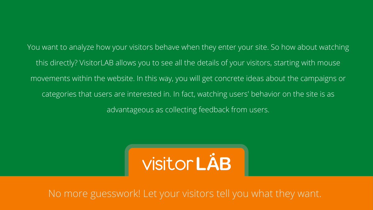 VisitorLab's tweet photo. #GoogleAnalytics #customerexperience #WordPress #WordPressDesign #digitalmarketing #customerfeedback #customersatisfaction #ux #uxresearch #uidesign #customerjouneymap #digitalmarketingservice
 #wordpresswebsite #WordPressDevelopment #Google #wordpresswebsite https://t.co/iWAcfTJxH4