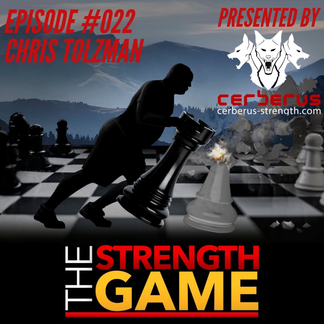Episode 022 of The Strength Game podcast featuring Chris Tolzman (<a href="/CTolzman/">Chris Tolzman</a>) is live today! (Link 🔗 in bio)
-
Cerberus-Strength.com Code: STRENGTH_GAME