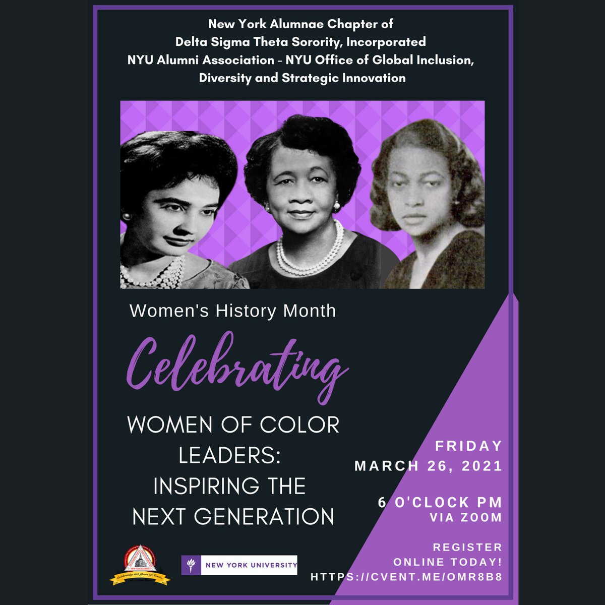 dstnyac's tweet photo. #WomensHistoryMonth program Celebrating Women of Color Leaders Inspiring the Next Generation... https://t.co/0tnXgHDqCJ
#TheFirstGraduateChapter #DSTNYAC #DSTNYAC100 #DSTNYACHeritage #DST1913 #Easternregdst #WomensHistoryMonth #NYUAlumni #NYUBlackAlum
@nyublackalum @easternregdst https://t.co/bj3Ihu22xv