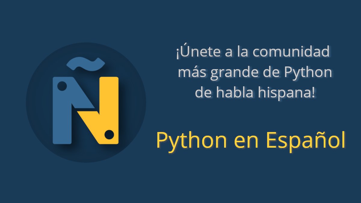 cmaureir's tweet image. Do you speak Spanish? ¡Porque acá si lo hablamos! La comunidad de Discord sigue creciendo ¡súmate ya! discord.gg/35E3Ph7Fez #python #pythonenespanol #pythones #python🎉🐍