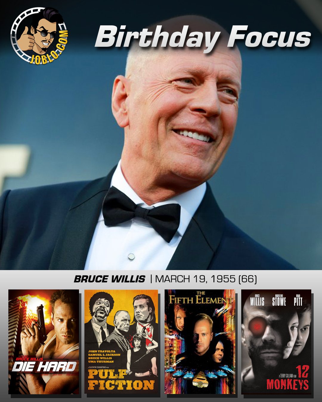 Wishing a very happy 66th birthday to Bruce Willis! 