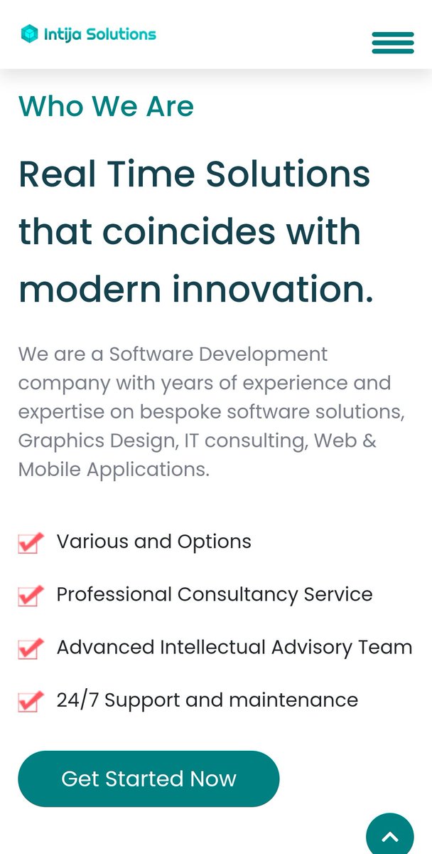 Intijasolutions's tweet image. Let&apos;s actualize your dream for all business and personal software development needs. intija.com