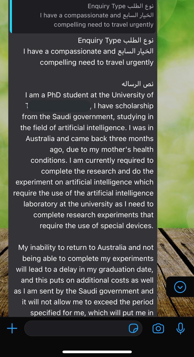 Dr_Wafy's tweet photo. أحد الزملاء وصل لأستراليا هو وعائلته قبل أيام،
في هذه الصور شرح بالتفصيل كيف استطاع الحصول على الموافقة من الحكومة الأسترالية لدخول أستراليا.
معلومات مفيدة للمبتعثين الموجودين حالياً في السعودية والراغبين في العودة لأستراليا. https://t.co/B4SOOeSARM