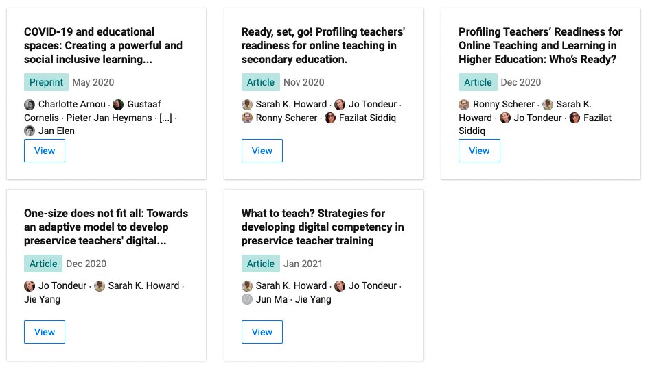 jotondeur's tweet photo. One year ago we started examining teachers' readiness for #online and #blendedlearning because of #COVID19 = Coronline learning ;-)

In this project we also consider the long-term goals of providing better support! Interested? See https://t.co/xjLlrSHhNV #vub #edchat #edtech #ICT https://t.co/XFklJGUnsa