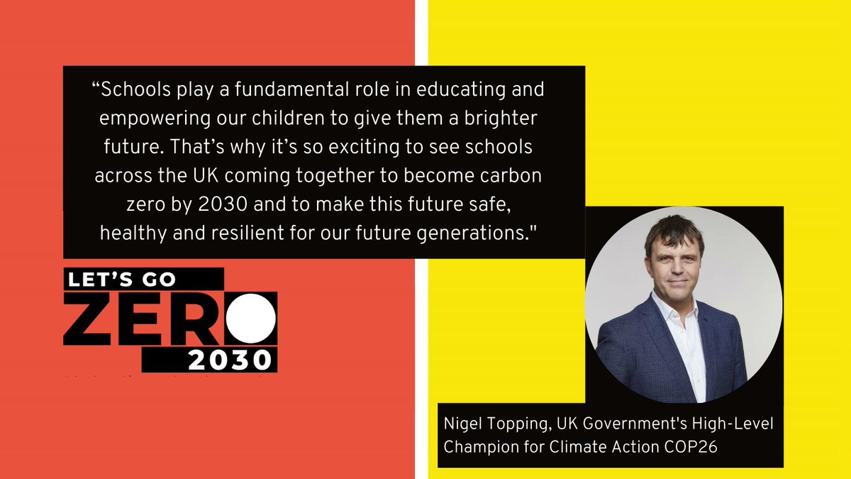 Let's Go Zero | the zero carbon schools campaign tweet media