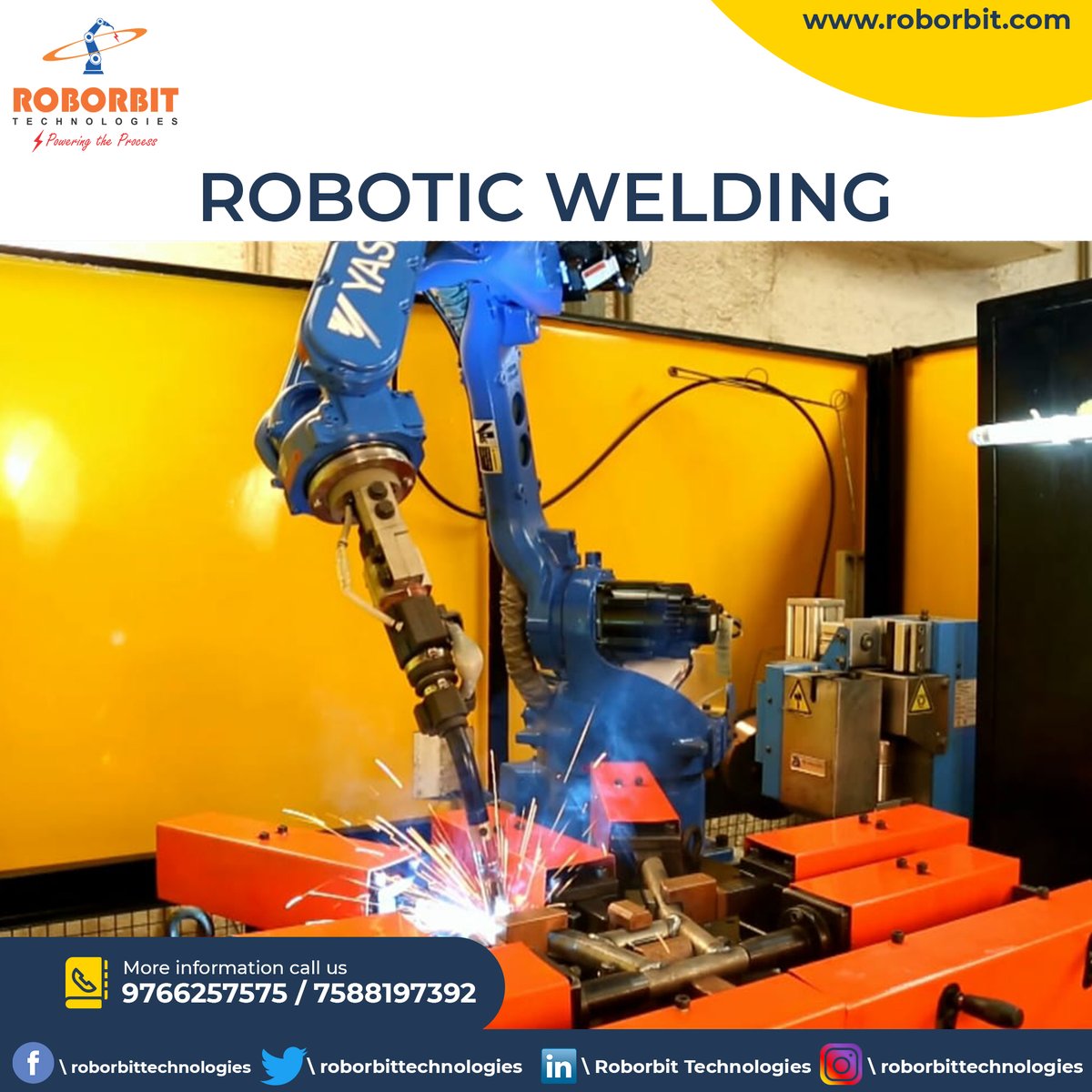 Roborbittechno's tweet photo. Roborbit Technologies
9766257575 / 7588197392
#roborbittechnologies #automation #integration #AMC #training #programming #maintainance #laser #robot #roborbit #robotics #roboticautomation #roboticwelding #roboticpainting #mechanical #sealantdispensingsystem https://t.co/7zirpuIEjp