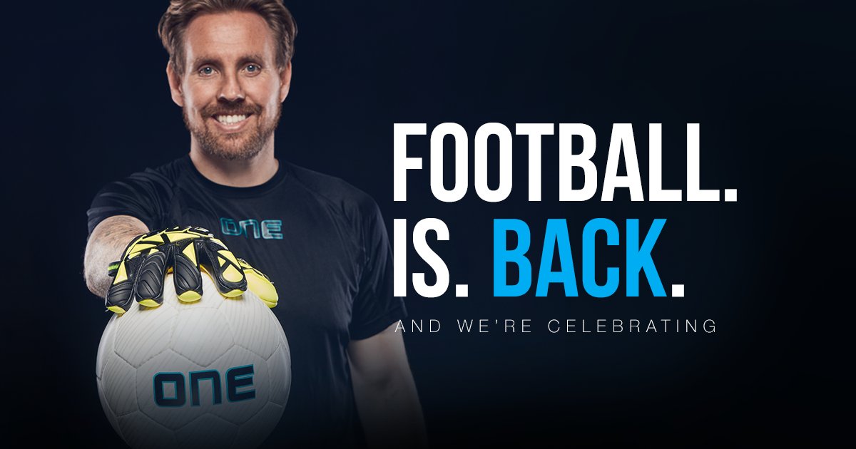 FOOTBALL. IS. BACK. 🙌 And we're celebrating. 🎉 Get a FREE training pair worth £30 + 10% OFF our entire range at buff.ly/30UklwG (T&Cs apply).
