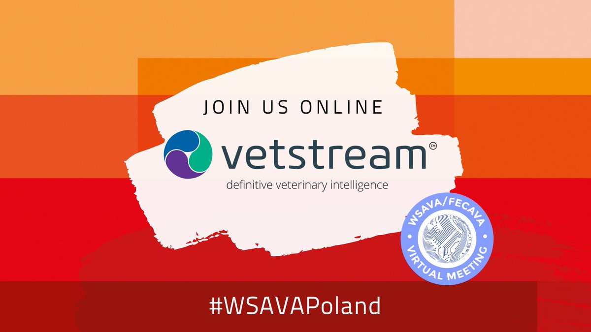 Vetstream's tweet photo. You're going to be able to find us at the first virtual WSAVA congress! They have set up a completely virtual world where you can still get the same experience from the safety of your own home - https://t.co/lP9DJ5NfVU
#WSAVApoland #virtualcongress #innovation #WSAVA #vetstream https://t.co/jG1SYy9r8C