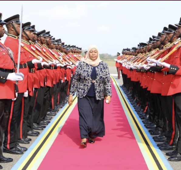 Come and see Tanzania’s first Female president 😍