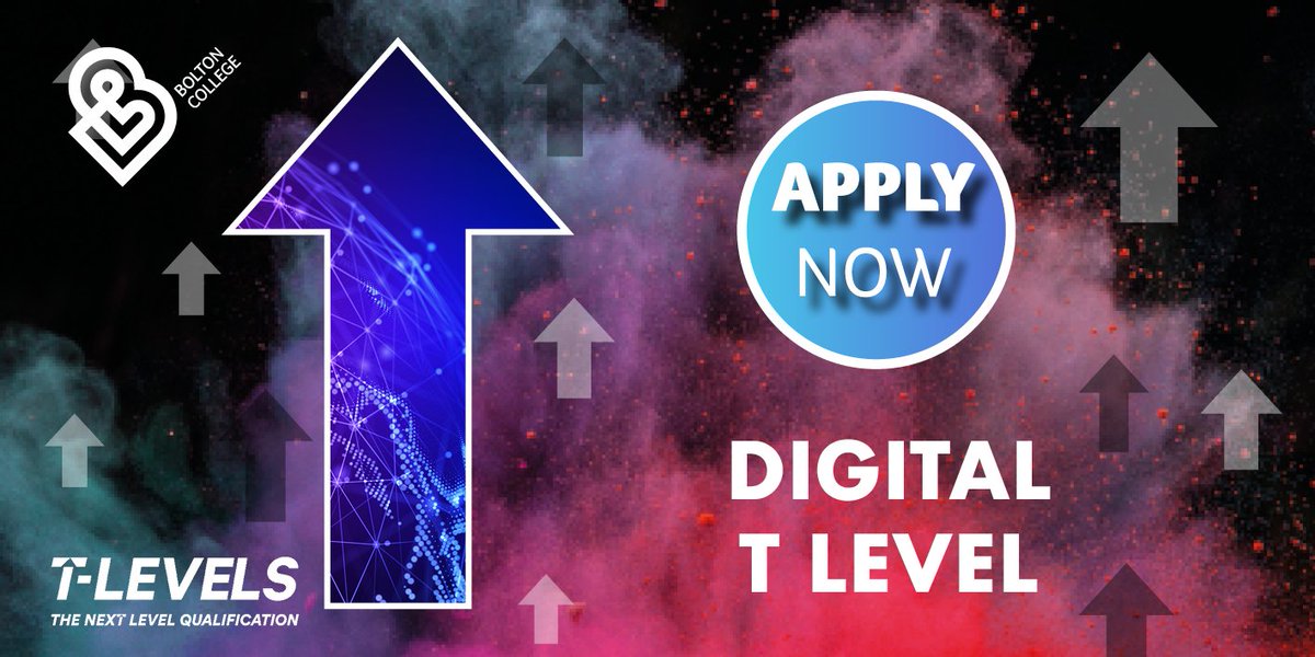 BoltonCollege's tweet photo. Get in on the action with our #Digital Production, Design &amp; Development T Level, preparing you to be at the cutting edge and giving you the skills necessary to secure one of the jobs of tomorrow.📱💻⌚️🤖

Learn more here &amp; apply for September: https://t.co/T5uc7oSBP4 https://t.co/insozyAJNy