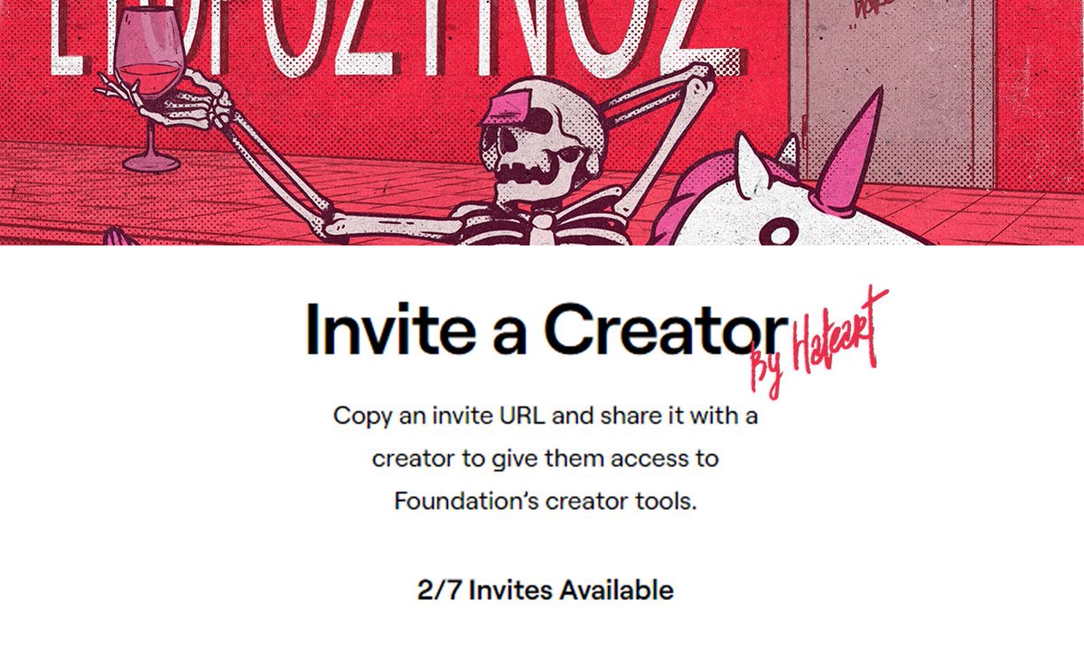 thehateart's tweet photo. Things are going on, NFTs is slowly minting, gas is getting more expensive, and I'm starting a @withFND INVITES GIVEAWAY. 

24 hours after the first comment, I will choose two winners.

1. LIKE &amp; RT
2. SHILL your ARTWORK
3. FOLLOW ME

#NFTGiveaway #nfts #FoundationInvite https://t.co/SZcTl476jy