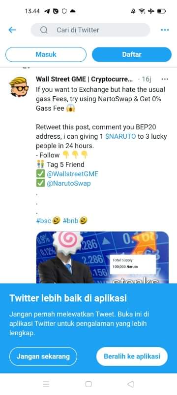 Ory crypto tweet media