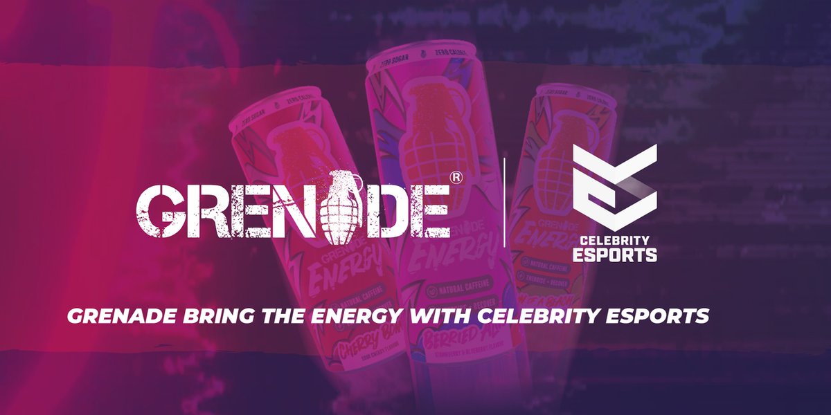 GRENADE BRINGS THE ENERGY TO ESPORTS! 🎮 🔥 

That's right! <a href="/grenadeofficial/">Grenade</a> are bringing their Squadron to our Superstar League with <a href="/AshleyBanjo/">Ashley Banjo</a>, @Jordan_Banjo, <a href="/perrikiely/">Perri Kiely</a>, and <a href="/Diversity_Tweet/">Diversity</a> to try and win the first-ever CES Superstar League! 🏆 

celebrityesports.co.uk/grenade-bring-…