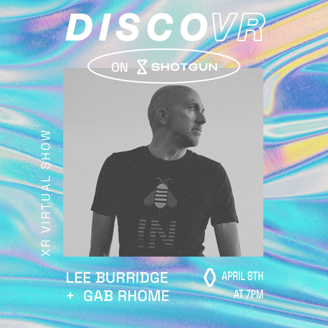 On April 8th I will be broadcasting a unique one of a kind virtual show alongside <a href="/GabRhome/">Gab Rhome</a>. Join us on @Shotguntheapp for an immersive music and visual experience. 💙 

shotgun.live/events/292405/…