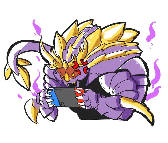 7 days left!
magnamalo can't beat itself
#magnamalo #MHRise #MonsterHunter #fanart #CAPCOM #iPad #procreate 