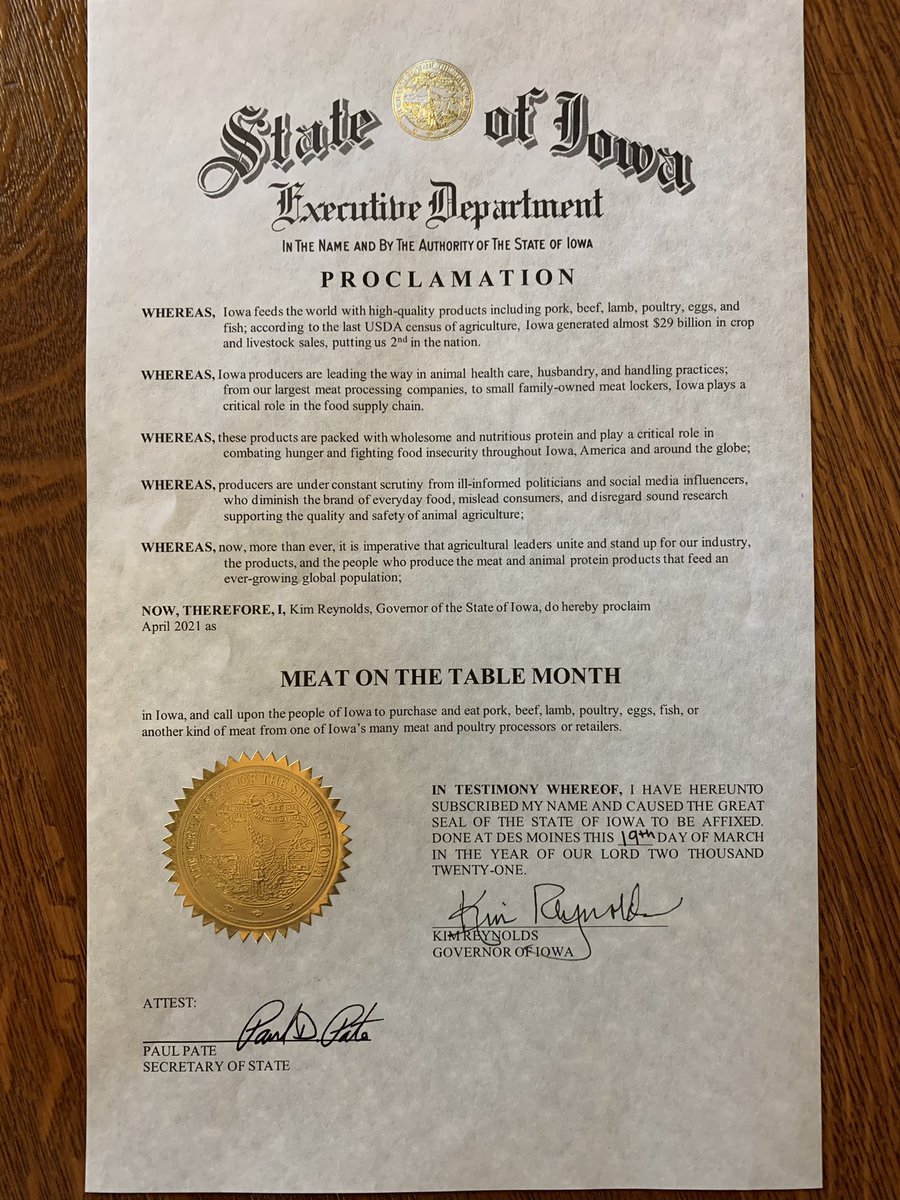 Gov. Kim Reynolds tweet media