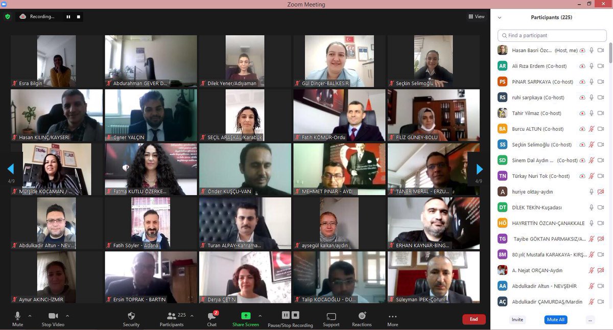 Eğitim Yönetiminde Değişim Zamanı TÜBİTAK Projesi etkinlikleri kapsamında uzaktan eğitimimiz başarıyla sona erdi. Teşekkürler <a href="/tubitak/">TÜBİTAK</a> <a href="/ziyaselcuk/">Ziya Selçuk</a> <a href="/Aydin_MEM/">Aydın İl Millî Eğitim Müdürlüğü</a>  <a href="/menderesedutr/">Aydın Adnan Menderes Üniversitesi</a> <a href="/aduegitim/">ADÜ Eğitim Fakültesi</a> <a href="/AydinMemArge/">Aydın İl Mem Ar-Ge</a>