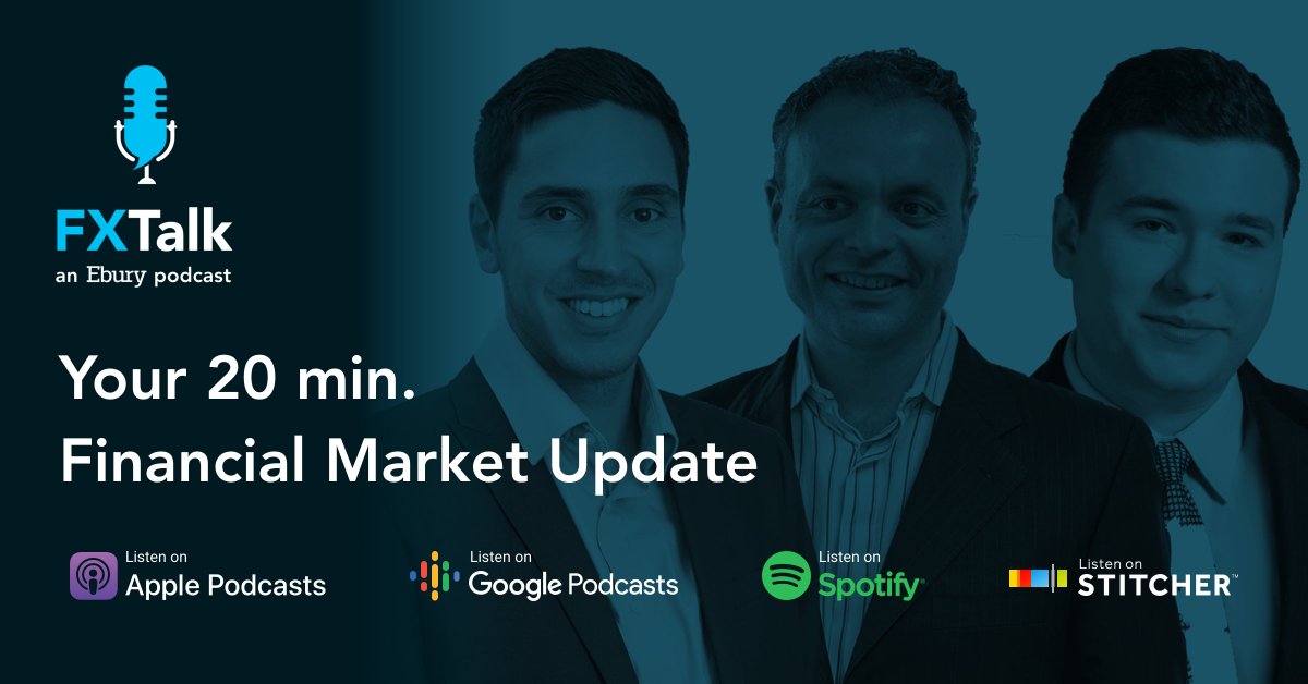 eburyhq's tweet photo. 🎙 It's been a busy week in terms of central bank meetings - what do the latest #G3 central bank meetings mean for the #FX market? Get your 20 min. update here: https://t.co/mklDNl4zqx #Forex #ECB #FED #Podcast #FXTalk https://t.co/2tuMLvQqUK