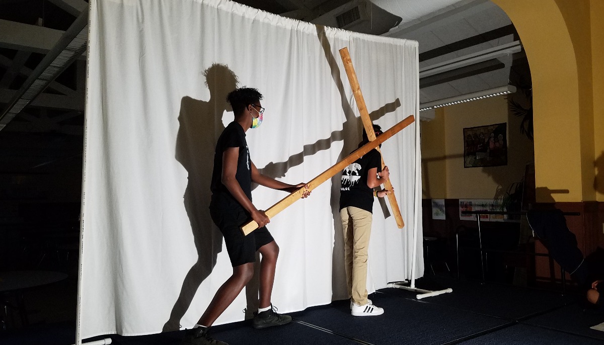 The 7th and 8th Grade are preparing for some of the many ways our students will experience the love of God during this Holy Week.  We pray that you are having a fulfilling lent and we look forward to sharing some of our experiences with you.