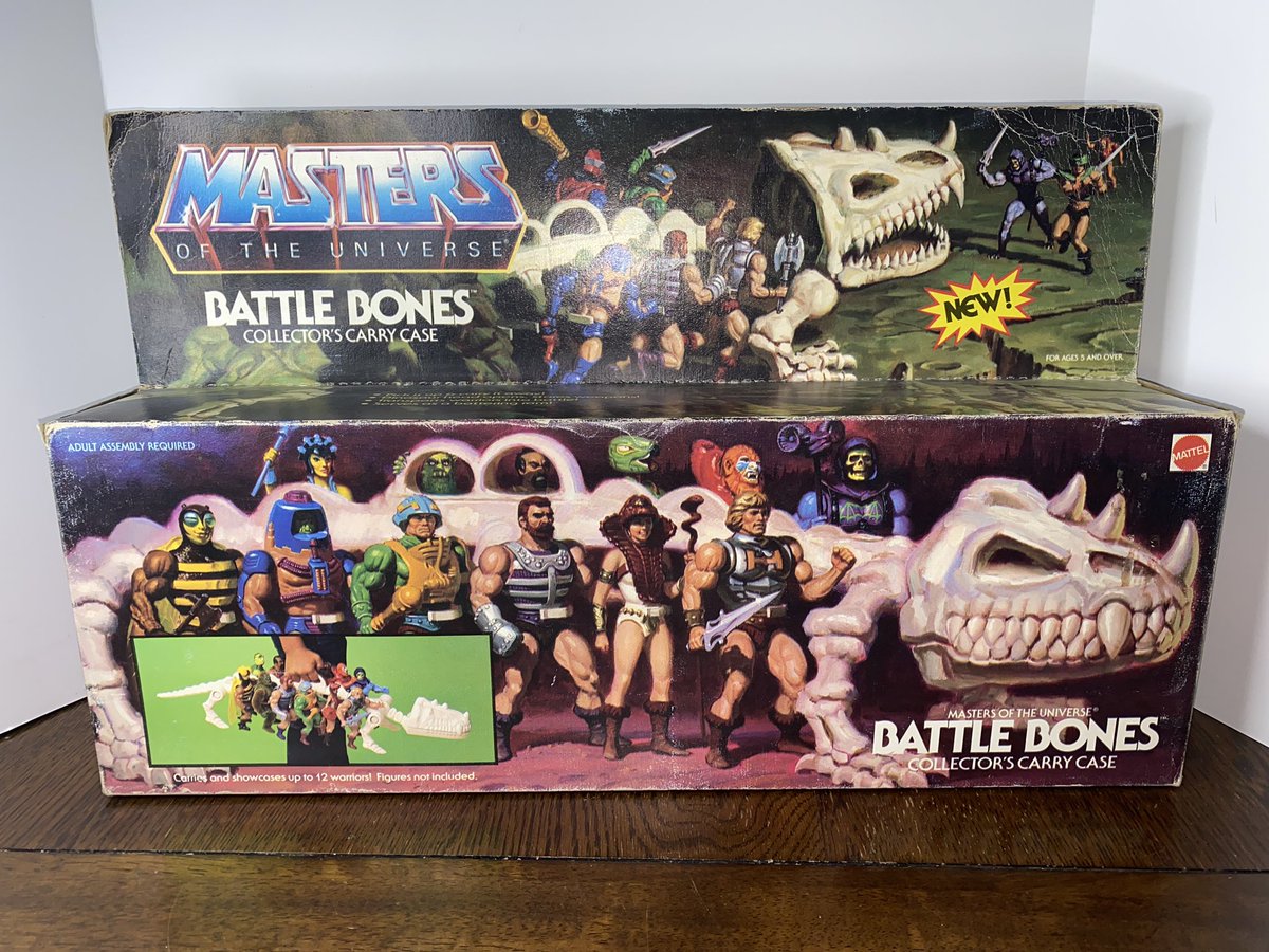 OldSkoolToros's tweet photo. Bones to go!
#1984 #Motu #BattleBones #collectors #carrycase https://t.co/KjRMCwuWDH