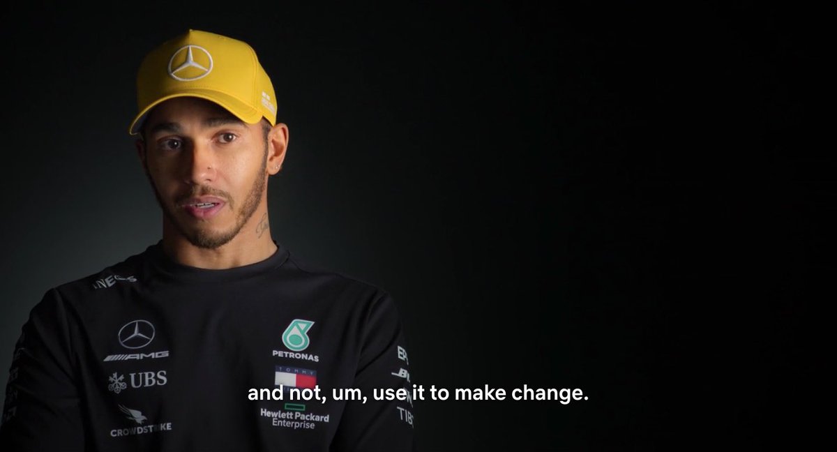 FormulaReaction's tweet photo. Some people should listen to this. Sir Lewis Hamilton💜 https://t.co/MASAGLwhZz