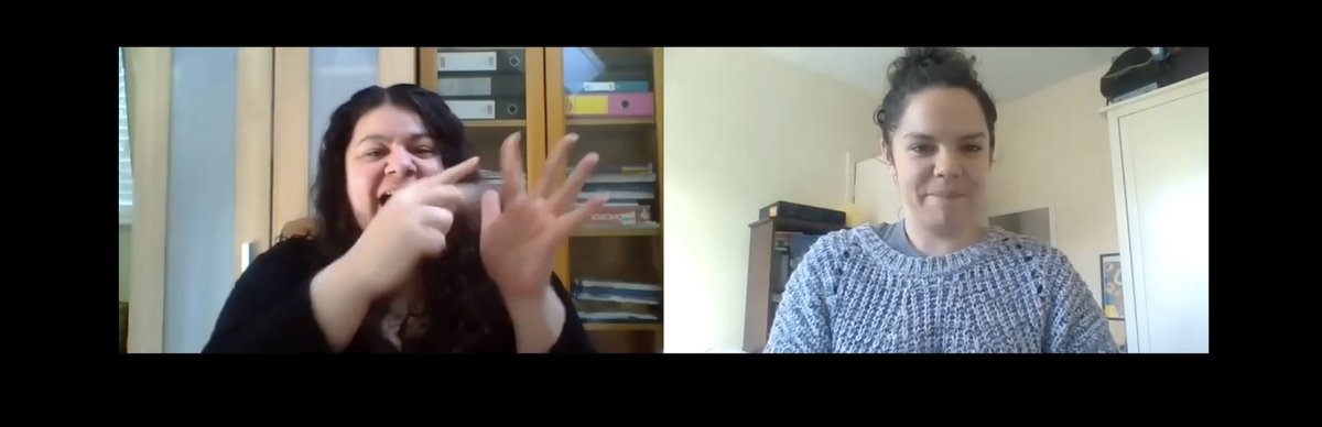 martina_SLT's tweet photo. โWe, the Deaf, want to be seen and treated as equalsโ my talk with Helen Pine, Deaf Instructor. #SignLanguageWeek2021 #BSL #LegalStatus @BDA_Deaf @NDCS_UK @HackneyTalk @hackneypost #WhereIsTheInterpreter
Watch here: https://t.co/qFXZbhgFms Press CC for subtitles. https://t.co/0NZKzbqfxe