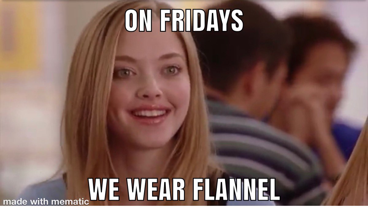 #FlannelFriday