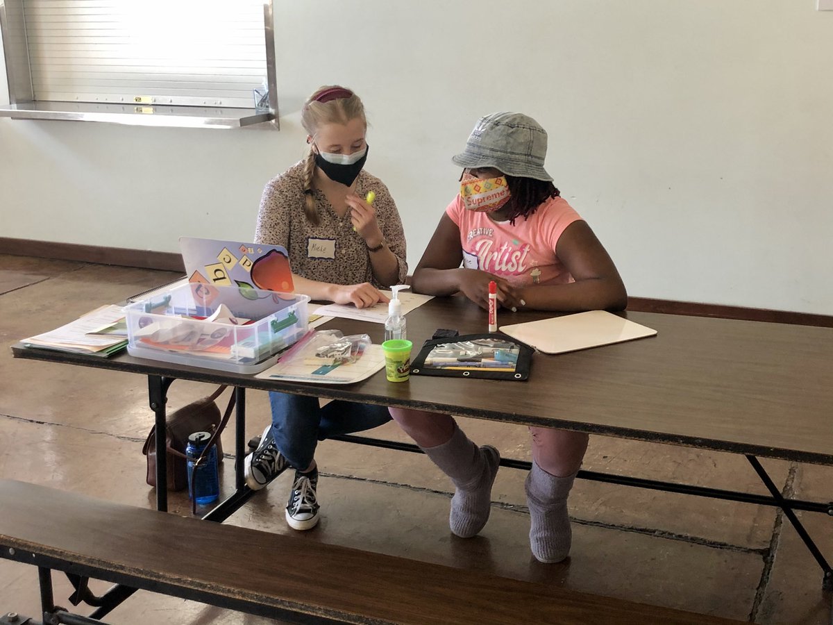 DowntownFalcons's tweet photo. The Downtown Reading Clinic is in full throttle today! We’re so grateful for all of our readers and coaches! #strongertogether #letsgetreading #downtownlife #downtownministries https://t.co/h5r60ZmM0J