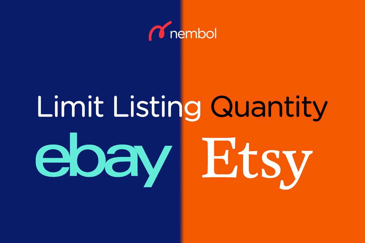 NembolApp's tweet image. Solve Selling Limits with our latest function.

Export to eBay and Etsy only a part of your inventory and automatically restock as you sell.

#dropshipping #ebay #etsy #multichannel

nembol.com/e-commerce-for…