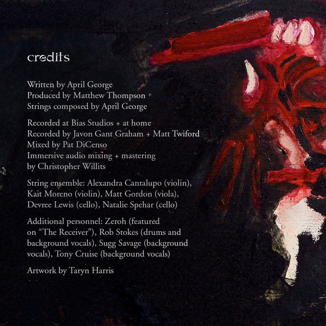 Our latest EP "Pit of My Dreams" is out now on all streaming platforms. Thank you all for your support on this journey. We hope you enjoy. 

Stream Now: aprilandvista.com