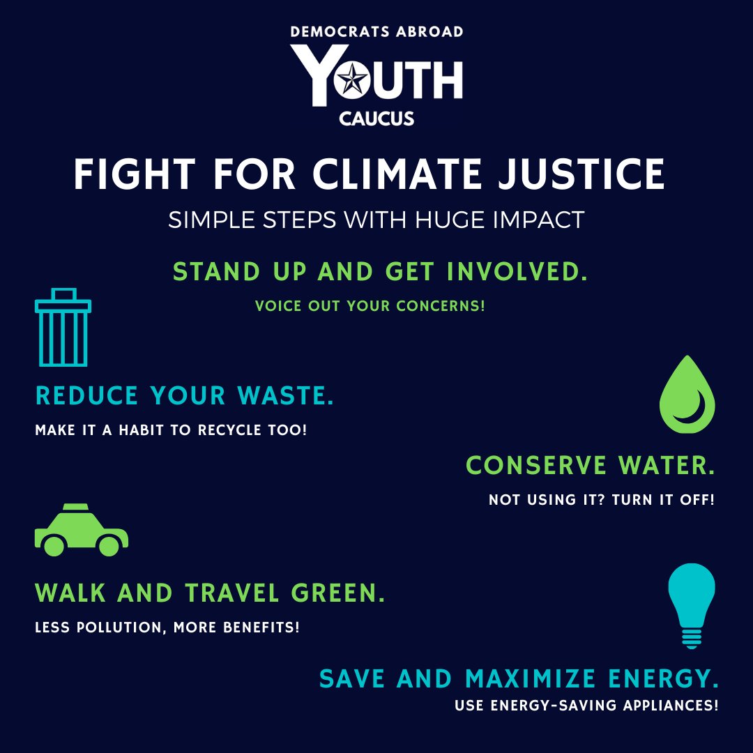 MDeatrick's tweet image. The Global Youth Caucus fights for climate justice &amp;amp; so do I-and I'm speaking right now at the #globalyouthcaucus Climate Strike Rally! 

Climate change is an issue of human rights, social justice, public health, economics, more. 
#virtualclimatestrike #democratsabroad