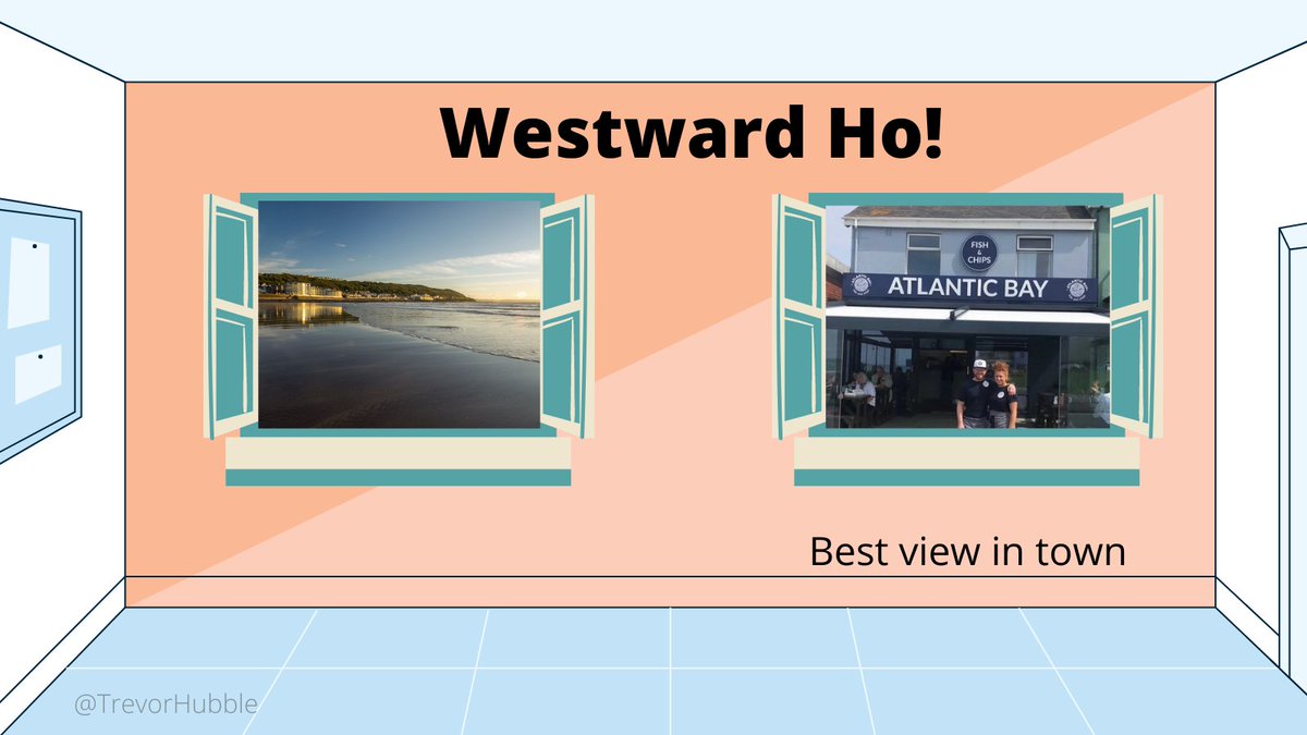 TrevorHubble's tweet photo. Atlantic Chip shop at Westward Ho! It's my lockdown choice when I want to eat out #chipsonthebeach.

@OneMinuteBriefs , @TheDrum  #ChipShop  https://t.co/CO8hQLKu6o https://t.co/FhzkaCBL53