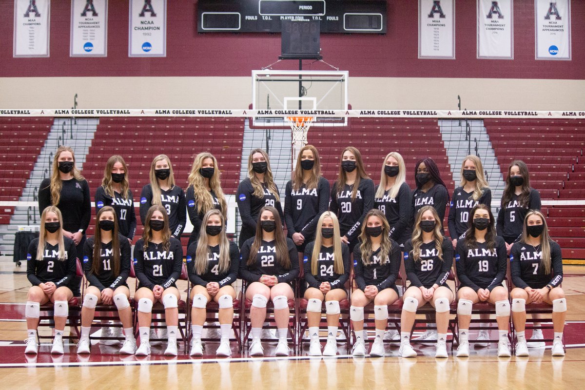 AlmaScots's tweet photo. GAMEDAY for @AlmaScotsVB! 

The Scots open their season at Hope College tonight at 6:30 p.m.

Spectators limited to approved Hope fans only. 

📺: https://t.co/KbzPnSeJUq
📊: https://t.co/aG5vlLZbuy

#GoScots #PlaidProtects https://t.co/z965bBUMXd