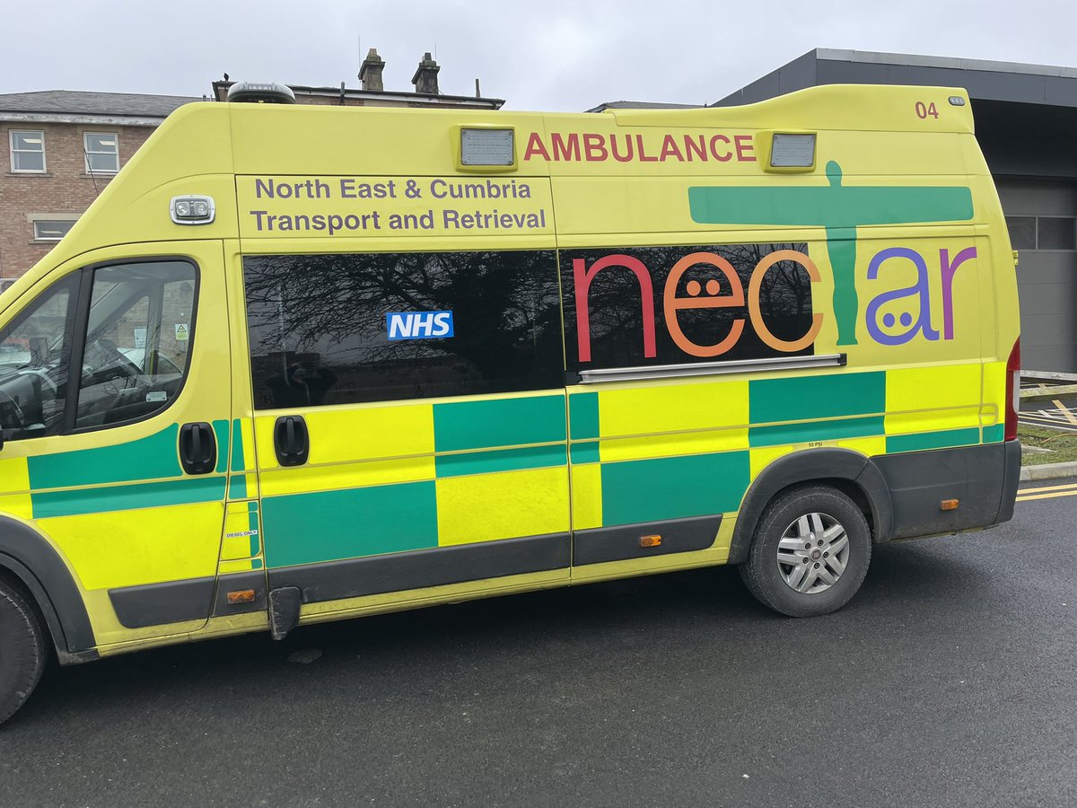 The ambulances have been rebranded and are looking as beautiful as ever 🚑