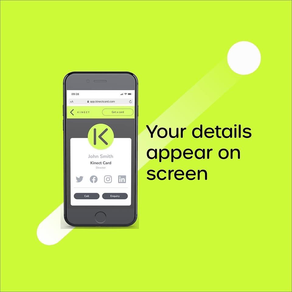 Kinect_Card's tweet image. CARDLESS BUSINESS CARDS 🤔🤔

Due to high demand, we are introducing our fully digital only business cards!! £9.99 annual subscription 

👉Create your profile via the app
👉Share the QR to your contact
👉Your details appear on their screen
👉Save the contact instantly