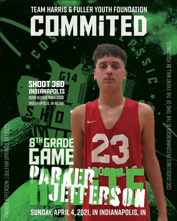 ParkerJeff23's tweet photo. Excited to announce my commitment to @thecosmicclassic - thanks to @thats_g_ for the invitation and the @fulleryouthfoundation for the experience #basketball #2021 #success #nba #indiana #final4weekend https://t.co/4oigwVl8ha