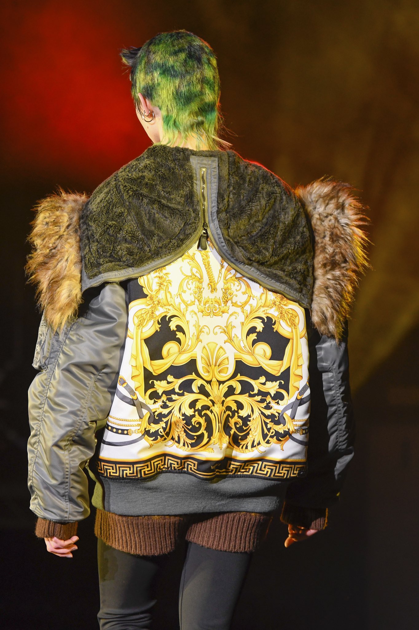 VERSACE on X: The Junya Watanabe Comme des Garçons x Versace