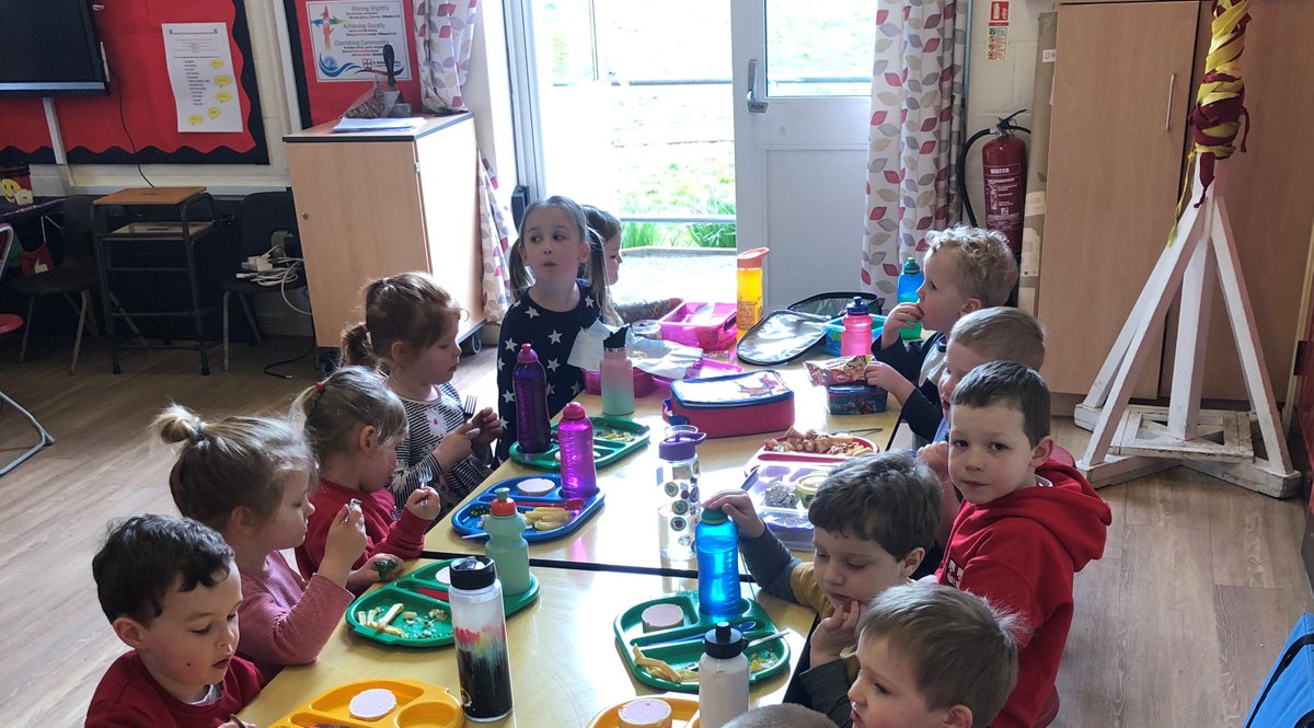 stmowps's tweet photo. Some of our nursery children loved eating in the hall with the big boys and girls today. They were very sensible and ate all their dinner. Well done everybody! https://t.co/qcxA0Vbbes
