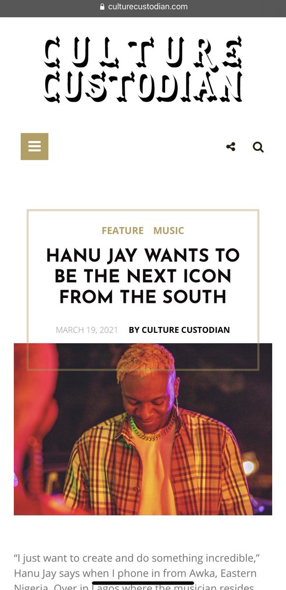 blckjackagency's tweet photo. Hanu Jay wants to be the next ICON from Southern Nigerian following in the footsteps of other figures like Burna Boy, Timaya and the likes . 

Follow the link to read about his sojourn > https://t.co/PFiOLWrLOz https://t.co/lbl6mQdbcv