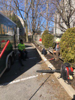 IeraciCorp's tweet photo. Spring cleanups have started!! Waltham, MA!!! #landscaping #ieracilandscaping #ieraci https://t.co/HWOqOePHQg