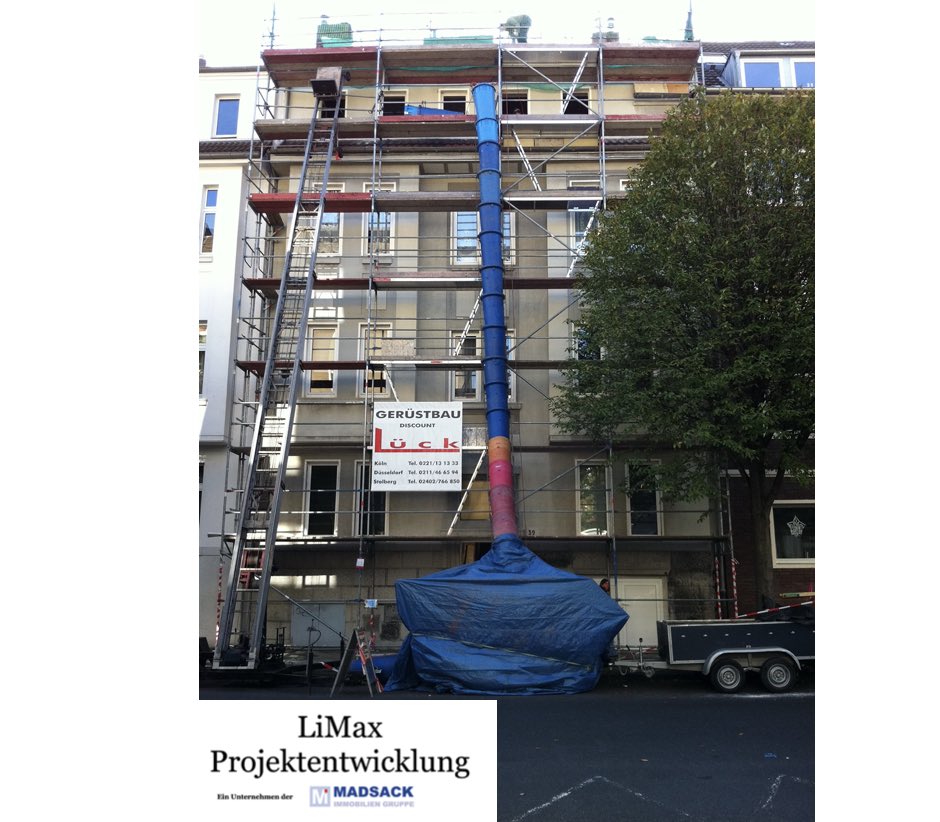 MadsackG's tweet photo. Wir entwickeln unseren Immobilienbestand! Hier sehen Sie eines unserer bereits abgeschlossenen Bauprojekte in Düsseldorf Golzheim. Das Objekt erhielt eine neue Fassade und wurde zusätzlich um eine luxuriöse Penthousewohnung ergänzt. #Immobile #Duesseldorf https://t.co/taAeo8HdgQ