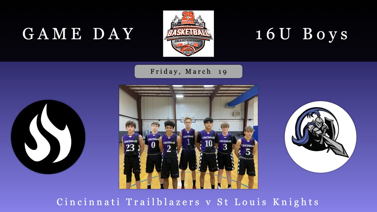 The Old Coach (@thenatiblazers) on Twitter photo π <a href="/Cincy_Blazers/">Cincinnati Trailblazers</a> and @stlBlueKnights play their final game of the 2021 <a href="/NCHBCLive/">HomeSchoolBasketball</a>
12:45pm π <a href="/Cincy_Blazers/">Cincinnati Trailblazers</a> and @stlBlueKnights play their final game of the 2021 <a href="/NCHBCLive/">HomeSchoolBasketball</a>
12:45pm